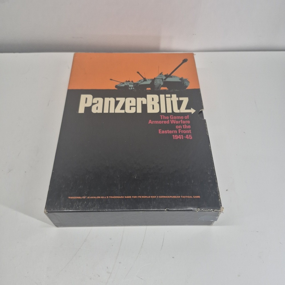 1970 PANZER BLITZ BOARD GAME by AVALON HILL